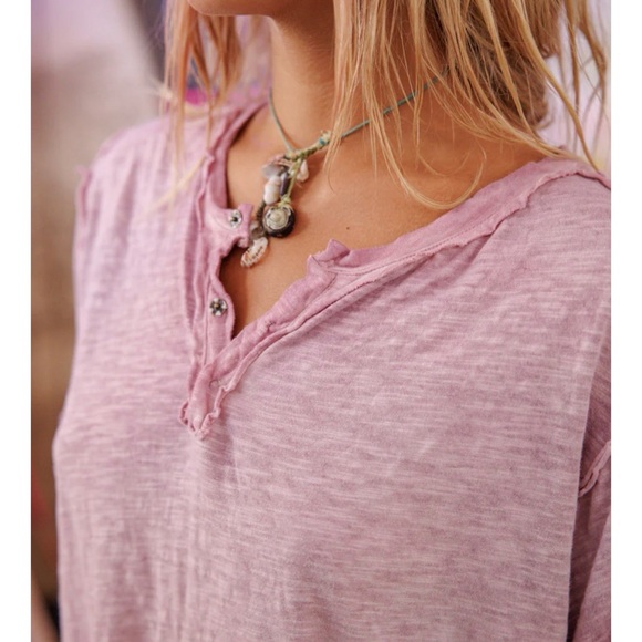 Magnolia Pearl Julien Henley Tee - Picture 4 of 9